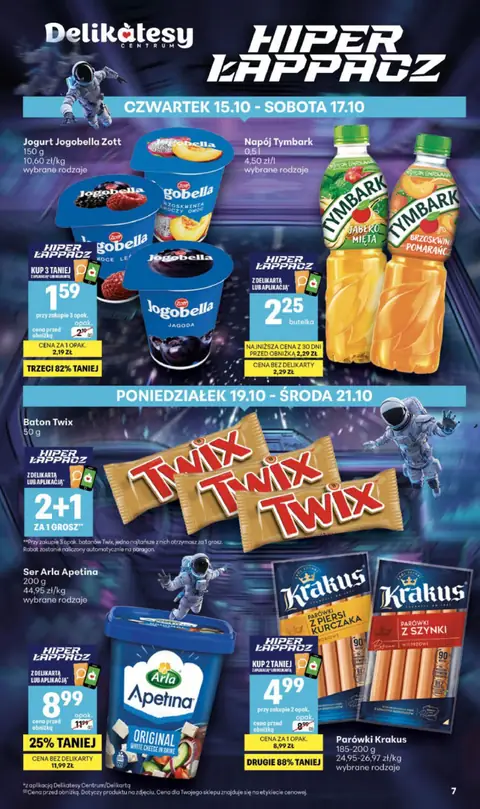 Delikatesy Centrum gazetka promocyjna 15.10-21.10.2026 — strona 7 z 40
