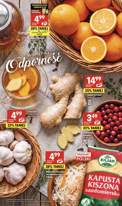 Delikatesy Centrum gazetka promocyjna 29.10-04.11.2026 — strona 9 z 34