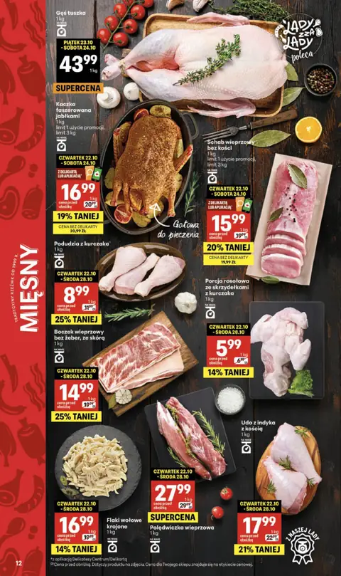 Delikatesy Centrum gazetka promocyjna 22.10-28.10.2026 — strona 12 z 35