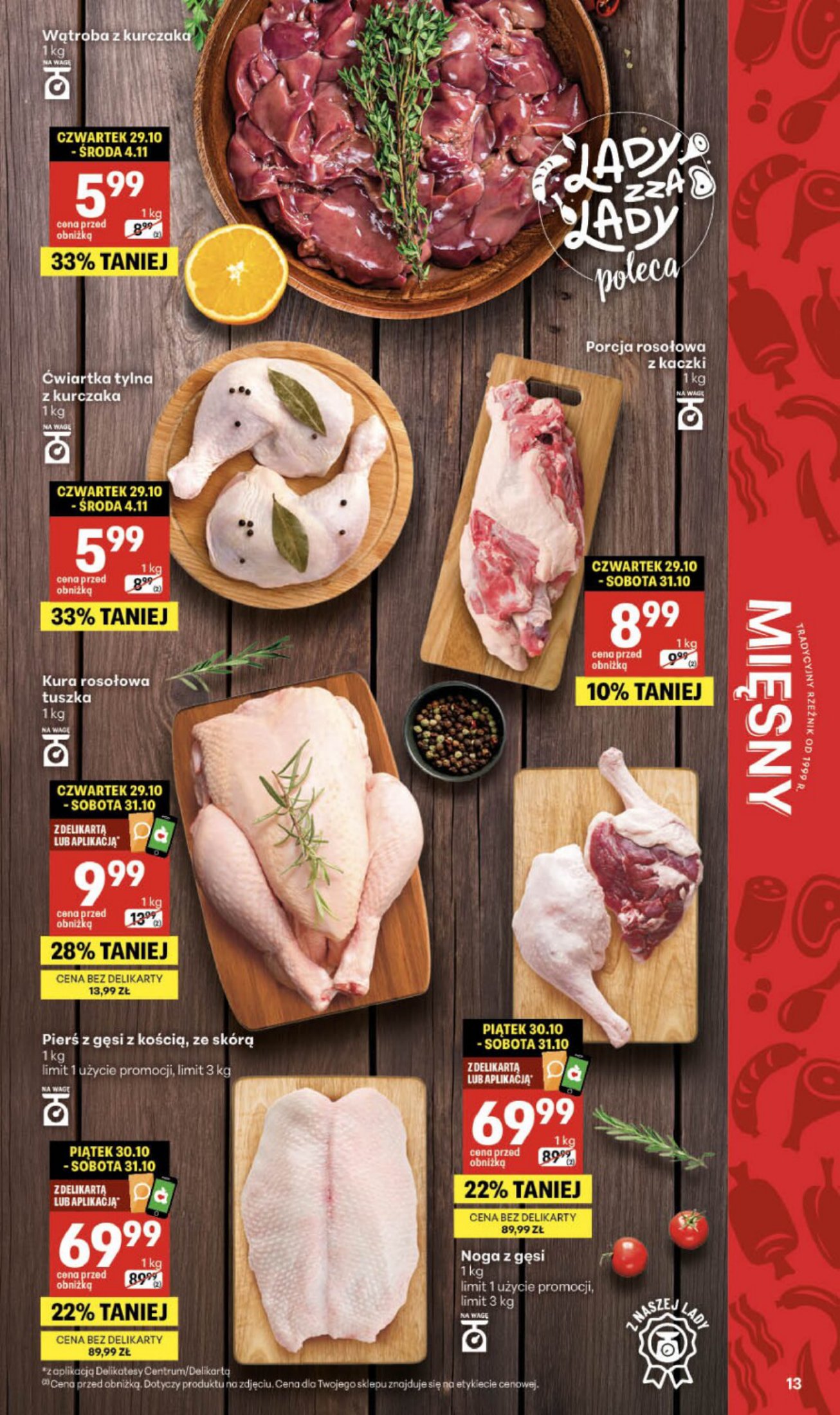 Delikatesy Centrum gazetka promocyjna 29.10-04.11.2026 — strona 13 z 40