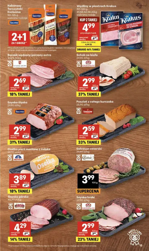 Delikatesy Centrum gazetka promocyjna 15.10-21.10.2026 — strona 15