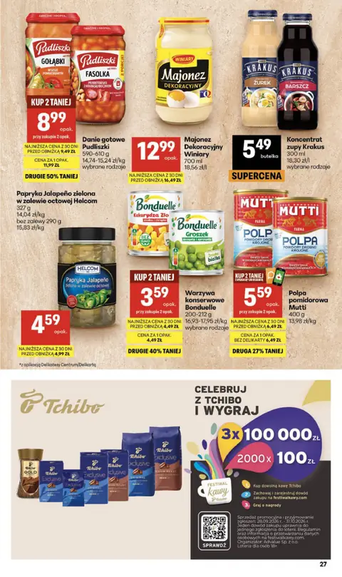 Delikatesy Centrum gazetka promocyjna 29.10-04.11.2026 — strona 27 z 34