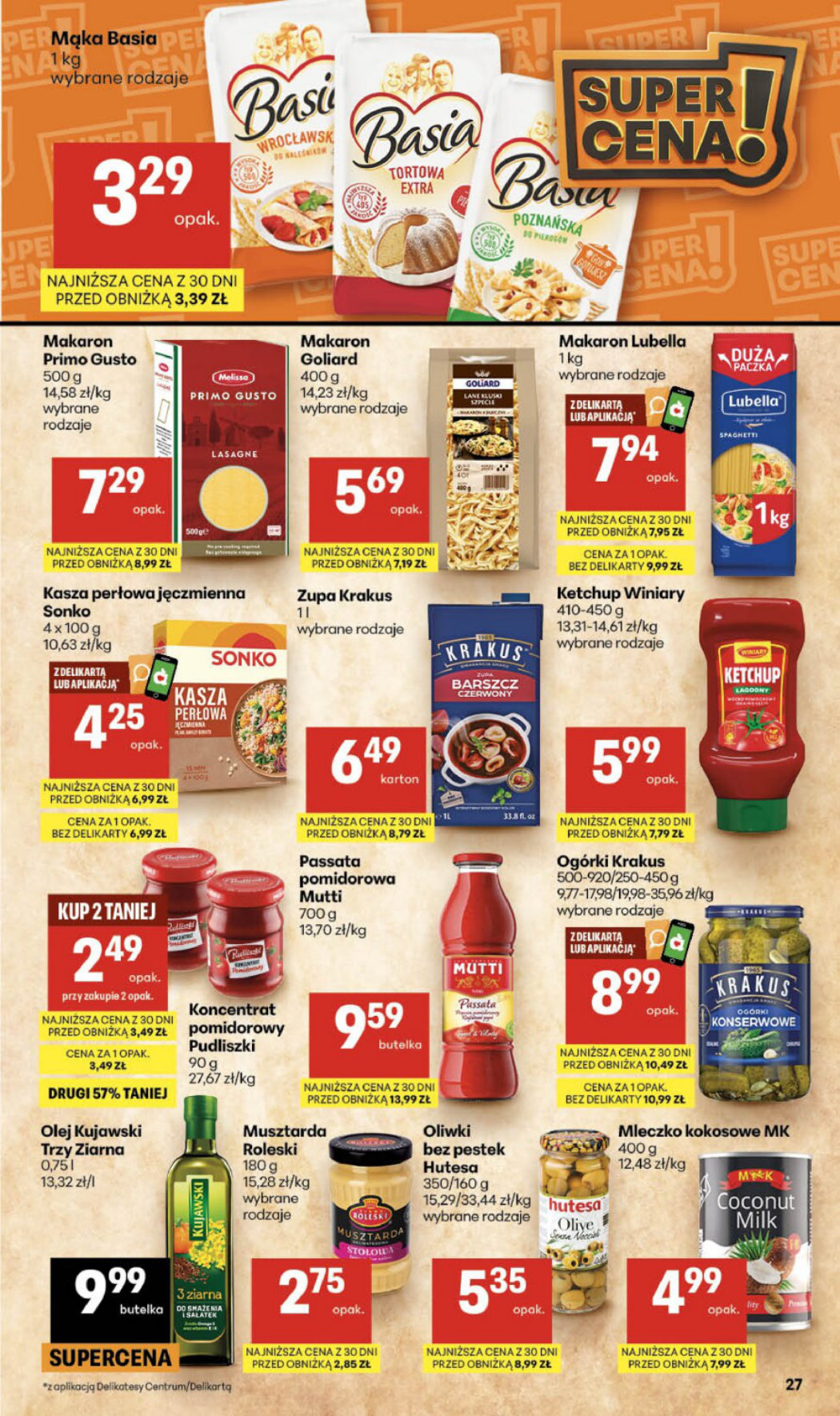 Delikatesy Centrum gazetka promocyjna 08.10-14.10.2026 — strona 27 z 40