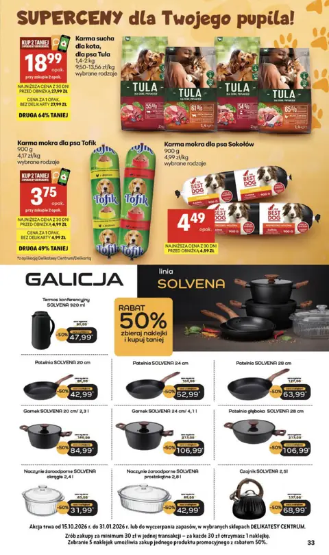 Delikatesy Centrum gazetka promocyjna 15.10-21.10.2026 — strona 33 z 40