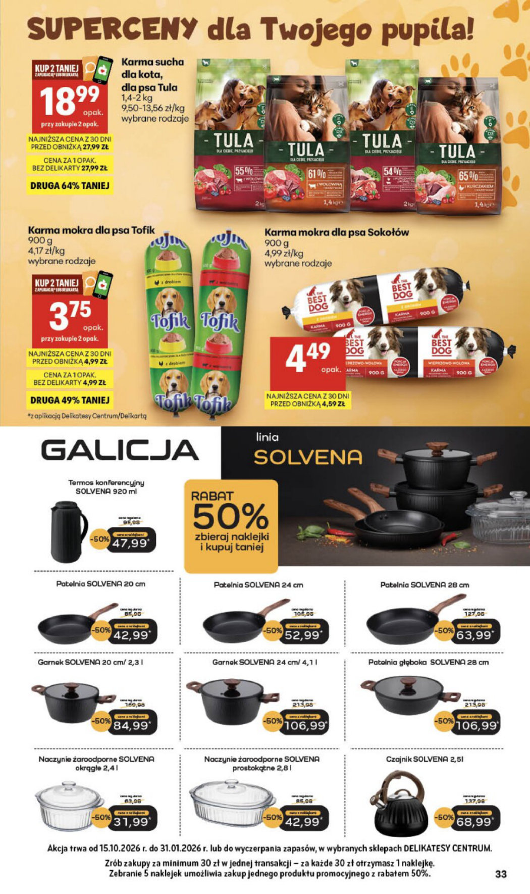 Delikatesy Centrum gazetka promocyjna 15.10-21.10.2026 — strona 33 z 40
