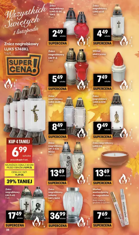Delikatesy Centrum gazetka promocyjna 29.10-04.11.2026 — strona 38 z 34