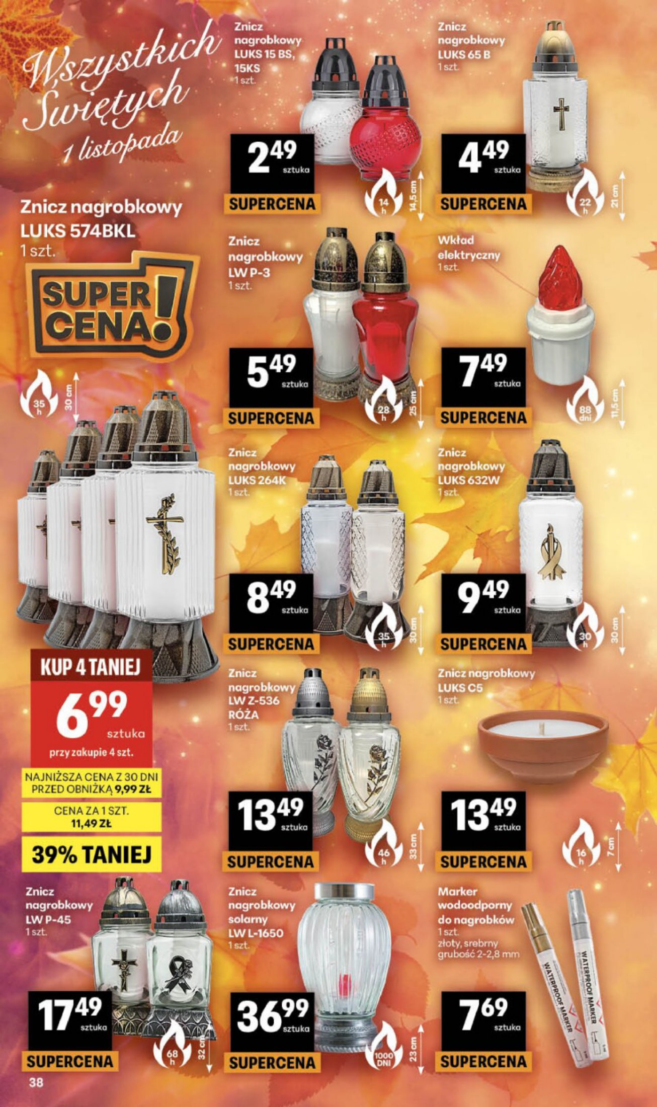Delikatesy Centrum gazetka promocyjna 29.10-04.11.2026 — strona 38 z 40