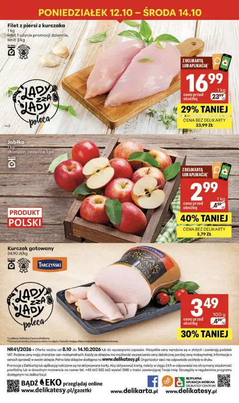 Delikatesy Centrum gazetka promocyjna 08.10-14.10.2026 — strona 40 z 40