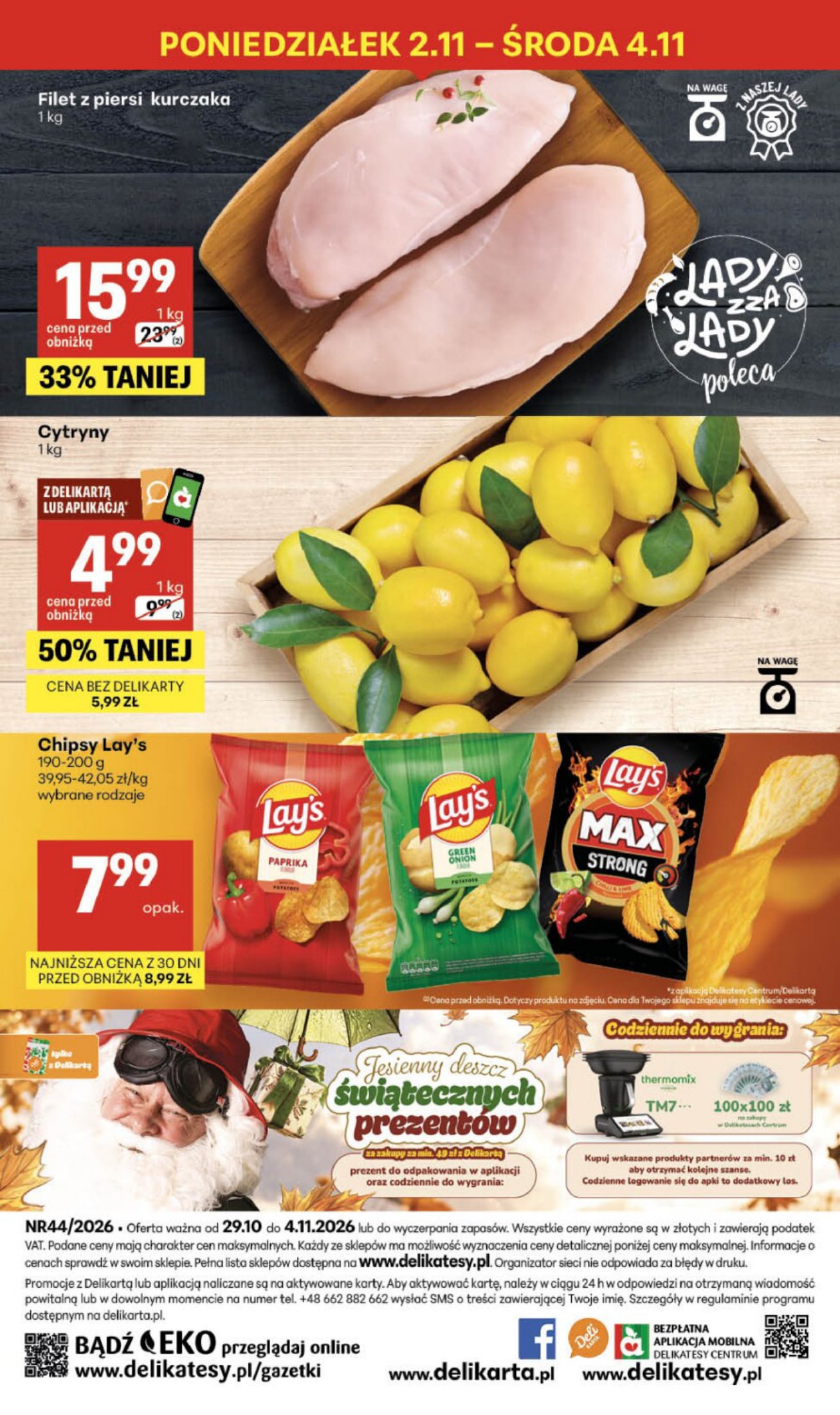 Delikatesy Centrum gazetka promocyjna 29.10-04.11.2026 — strona 40 z 40