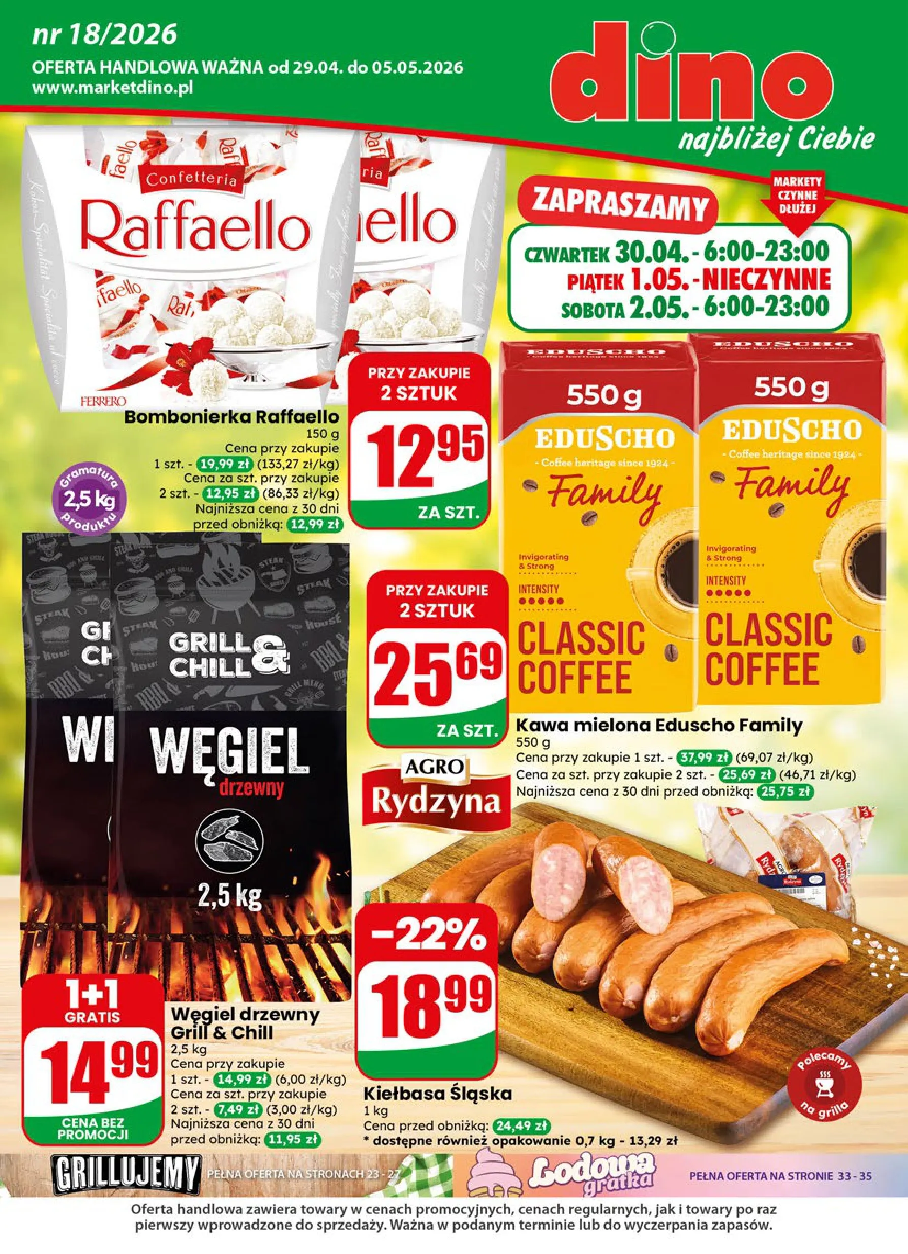 Dino gazetka promocyjna 29.04-05.05.2026 — strona 1 z 76