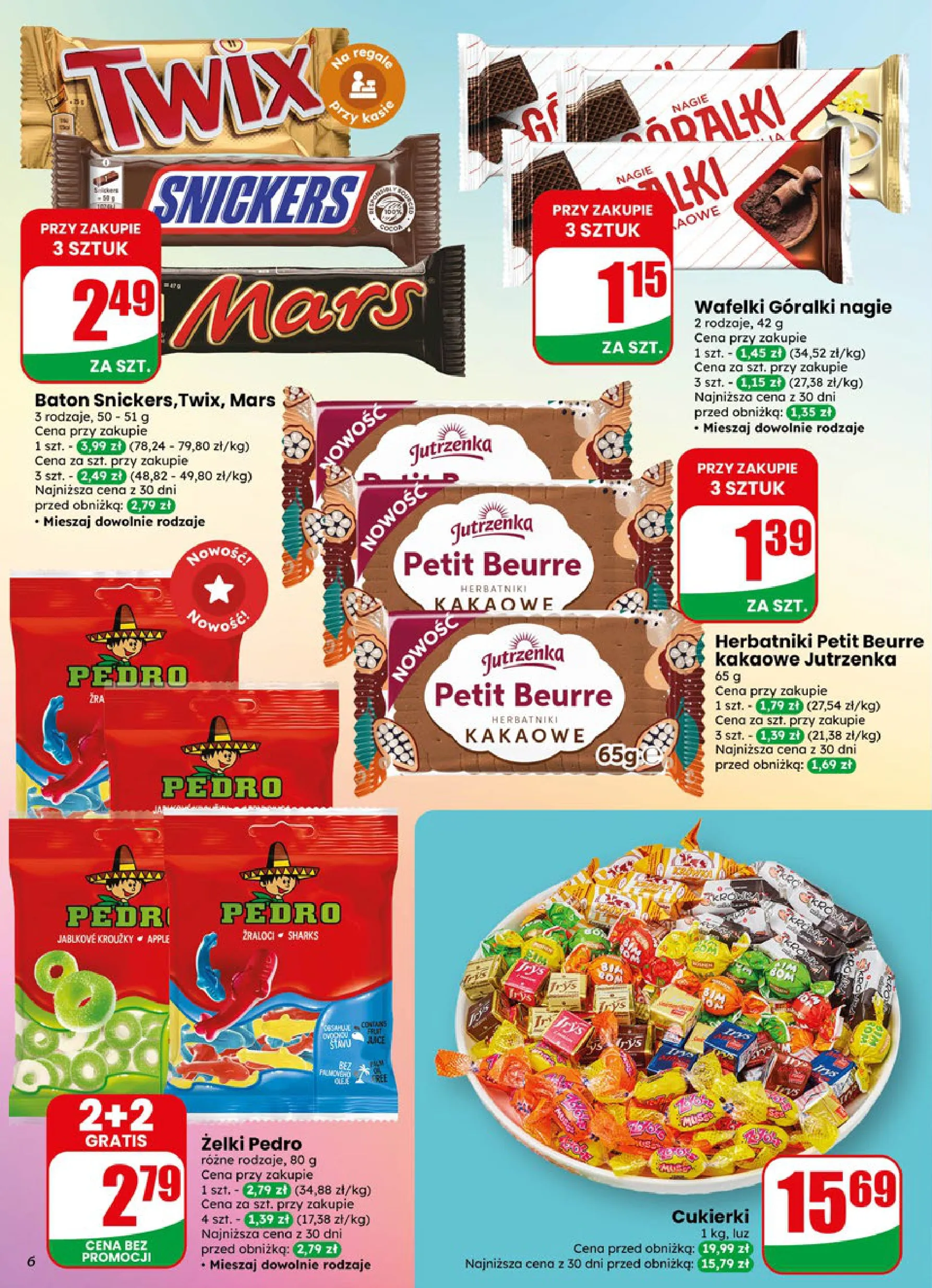 wafelki Góralki nagie