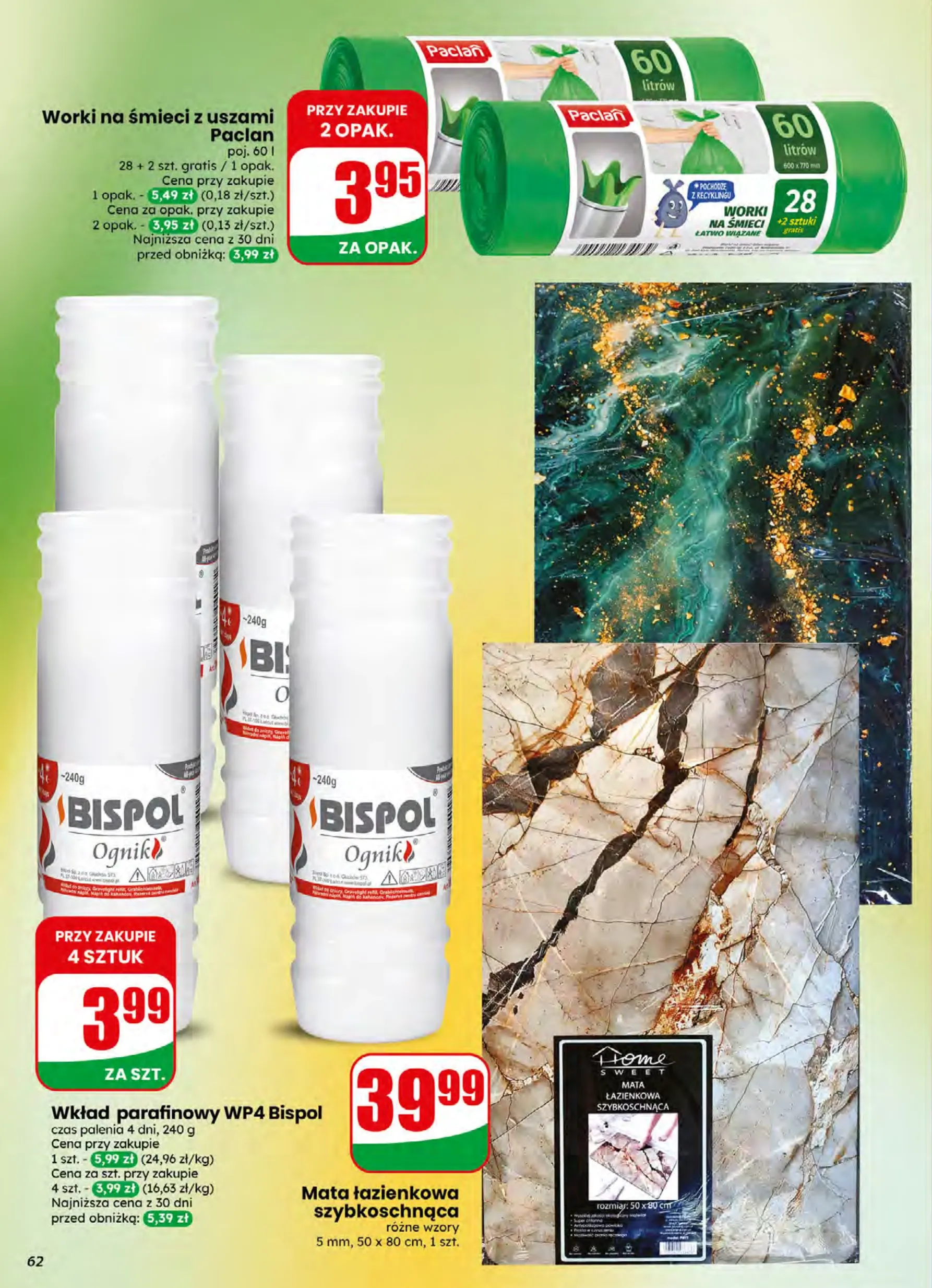 worki na śmieci z uszami