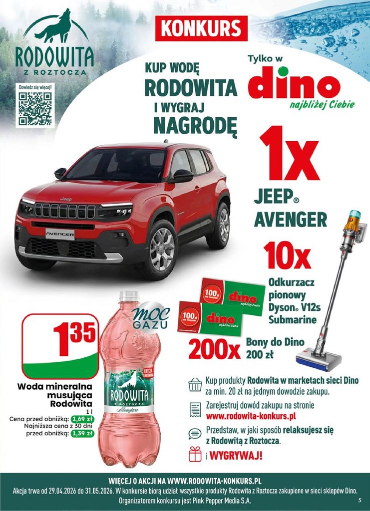 Dino gazetka promocyjna 20.05-26.05.2026 — strona 5 z 74