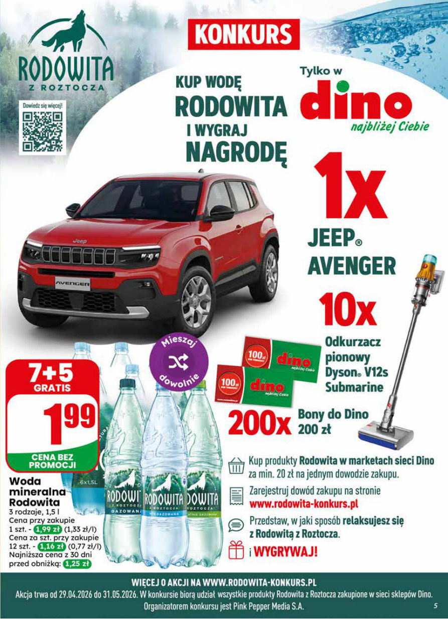 Dino gazetka promocyjna 27.05-02.06.2026 — strona 5 z 64
