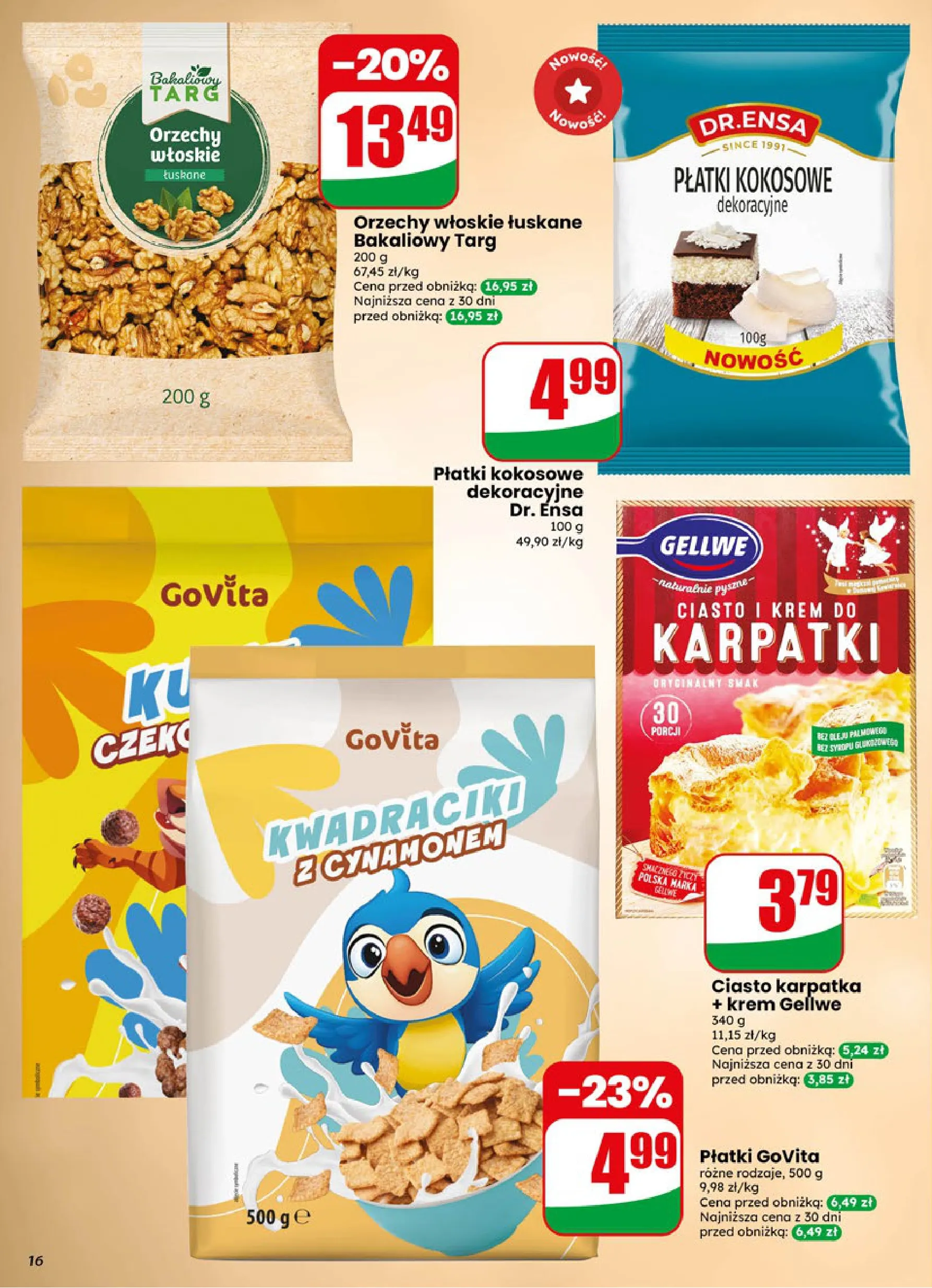 ciasto karpatka + krem