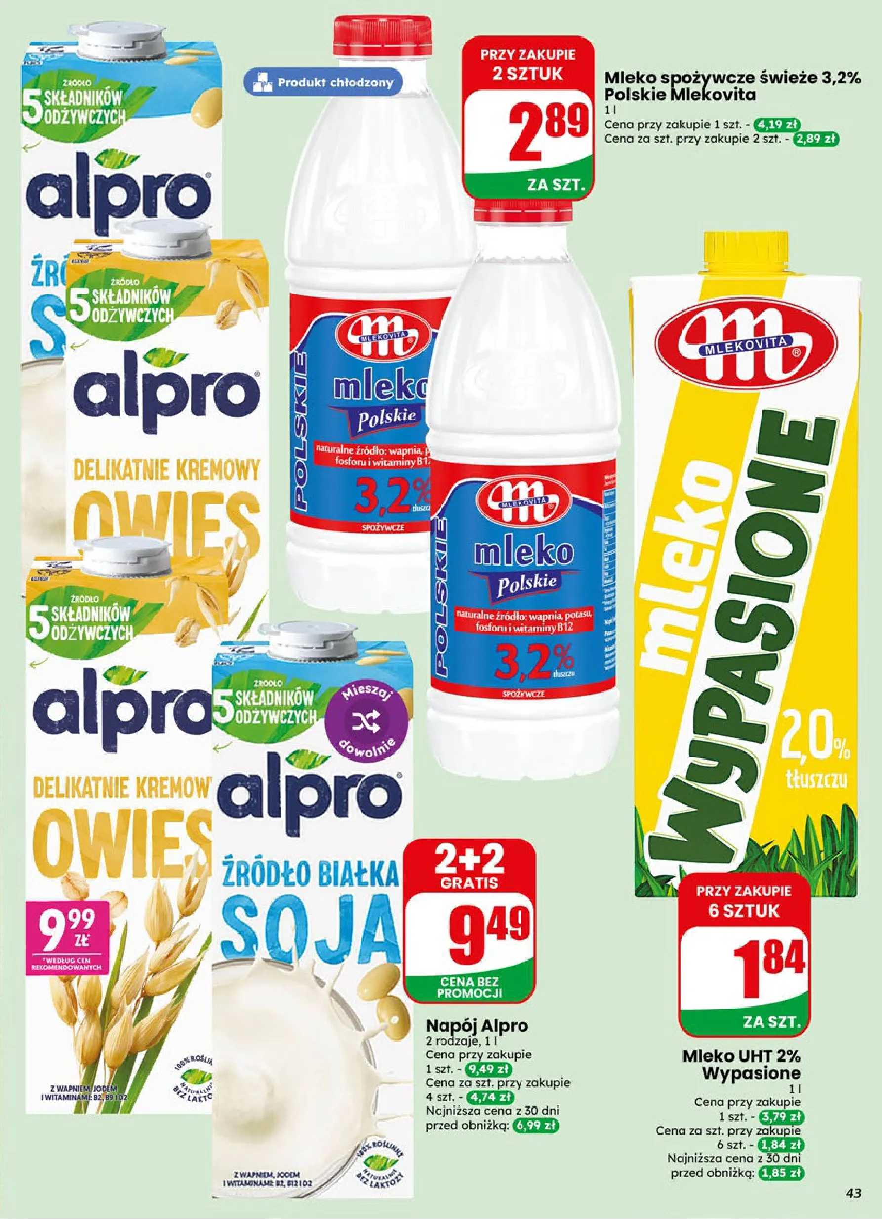 mleko UHT 2%