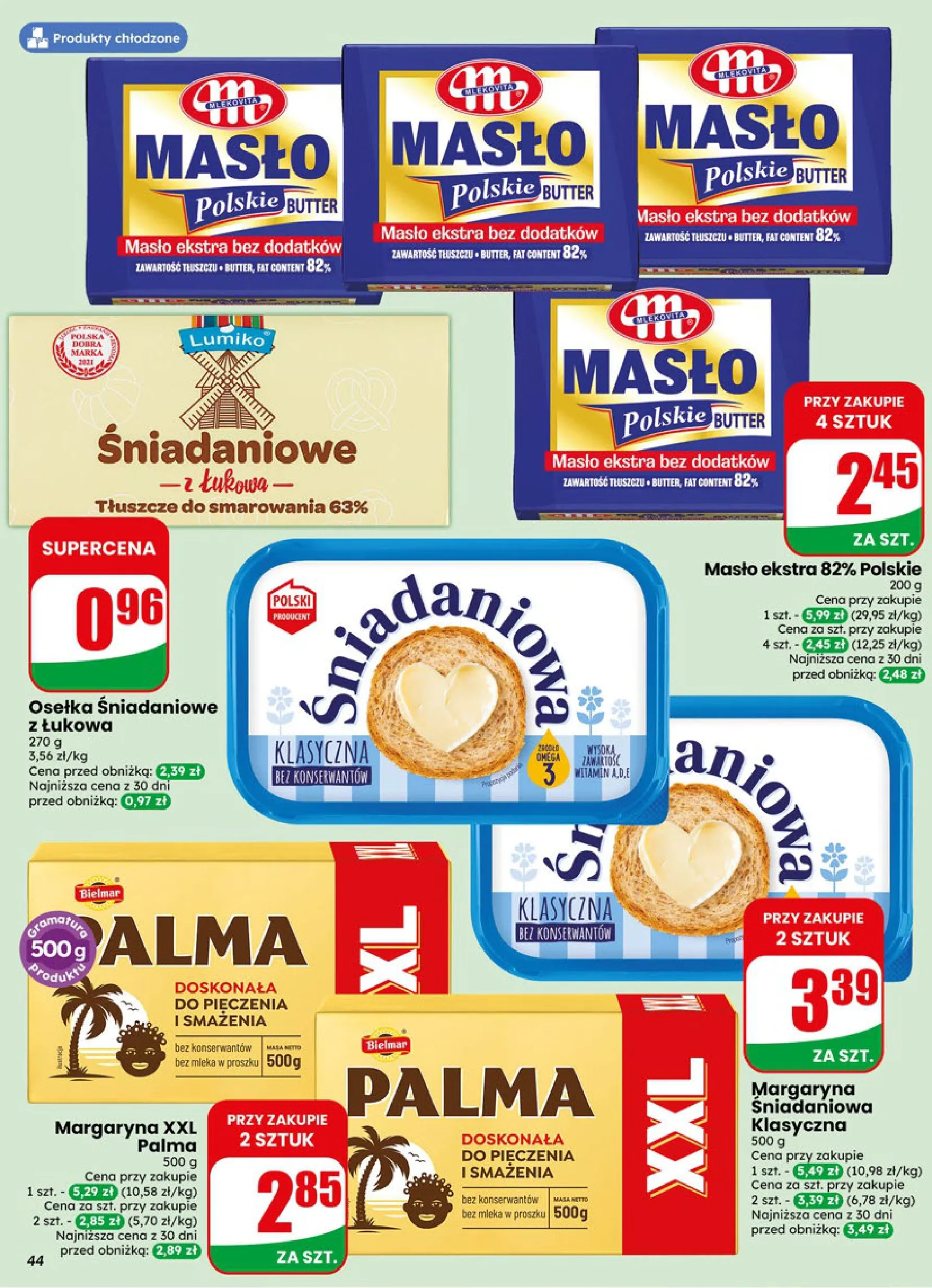 margaryna śniadaniowa z tłuszczem
