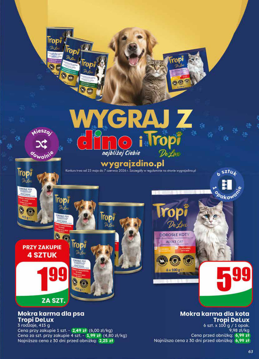 Dino gazetka promocyjna 27.05-02.06.2026 — strona 63 z 64