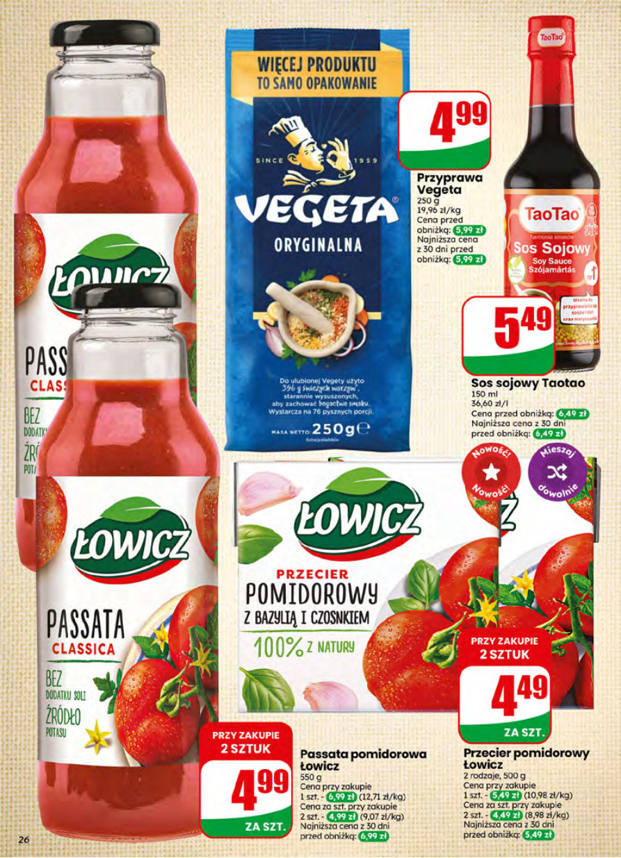 Dino gazetka promocyjna 24.06-30.06.2026 — strona 26 z 79