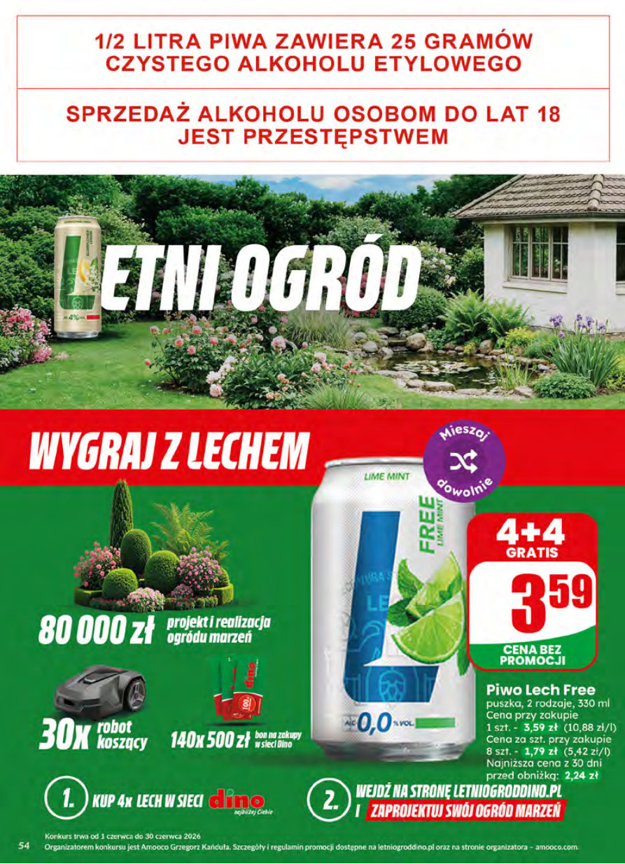 Dino gazetka promocyjna 24.06-30.06.2026 — strona 54 z 79