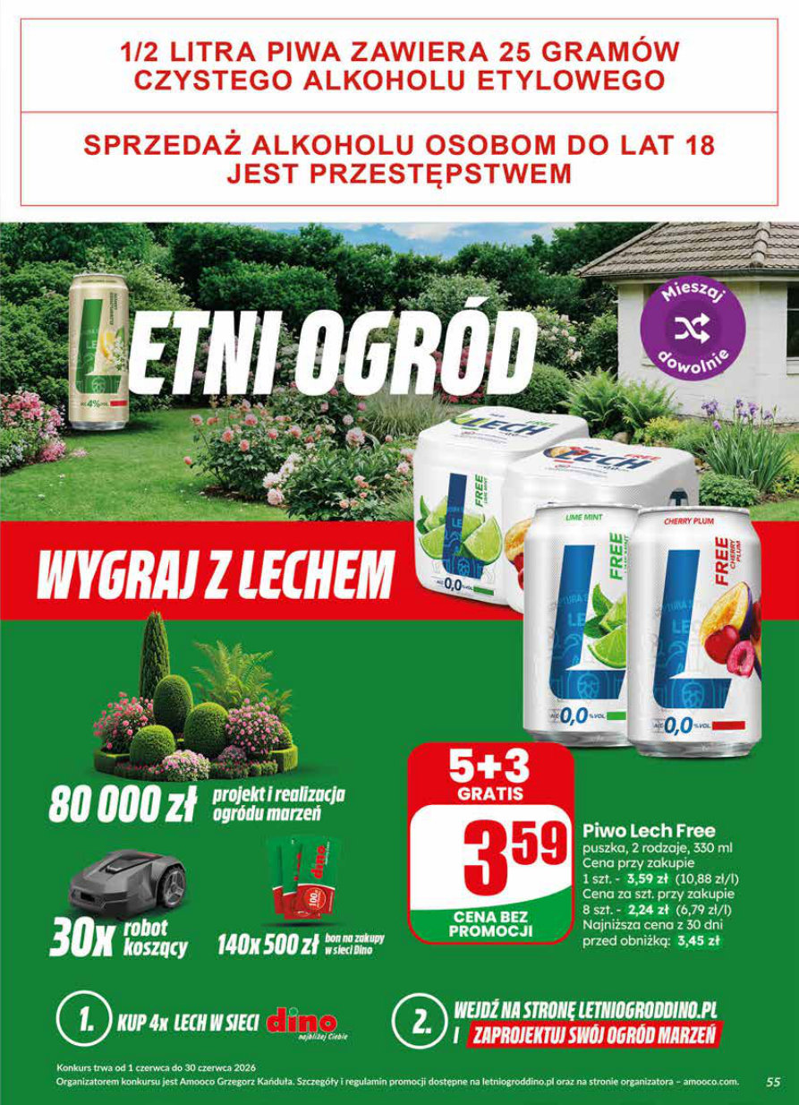 Dino gazetka promocyjna 10.06-16.06.2026 — strona 55 z 79