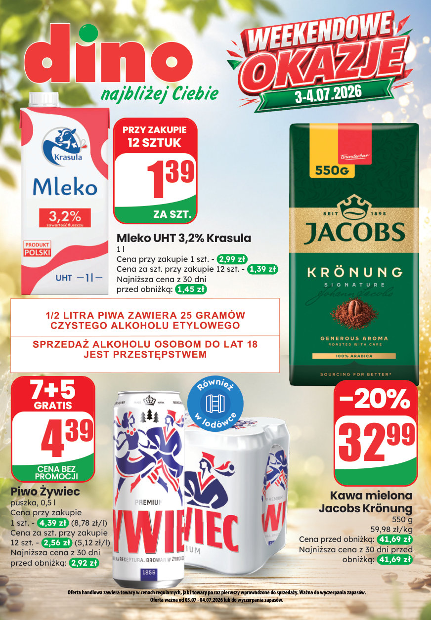 mleko UHT 3,2%