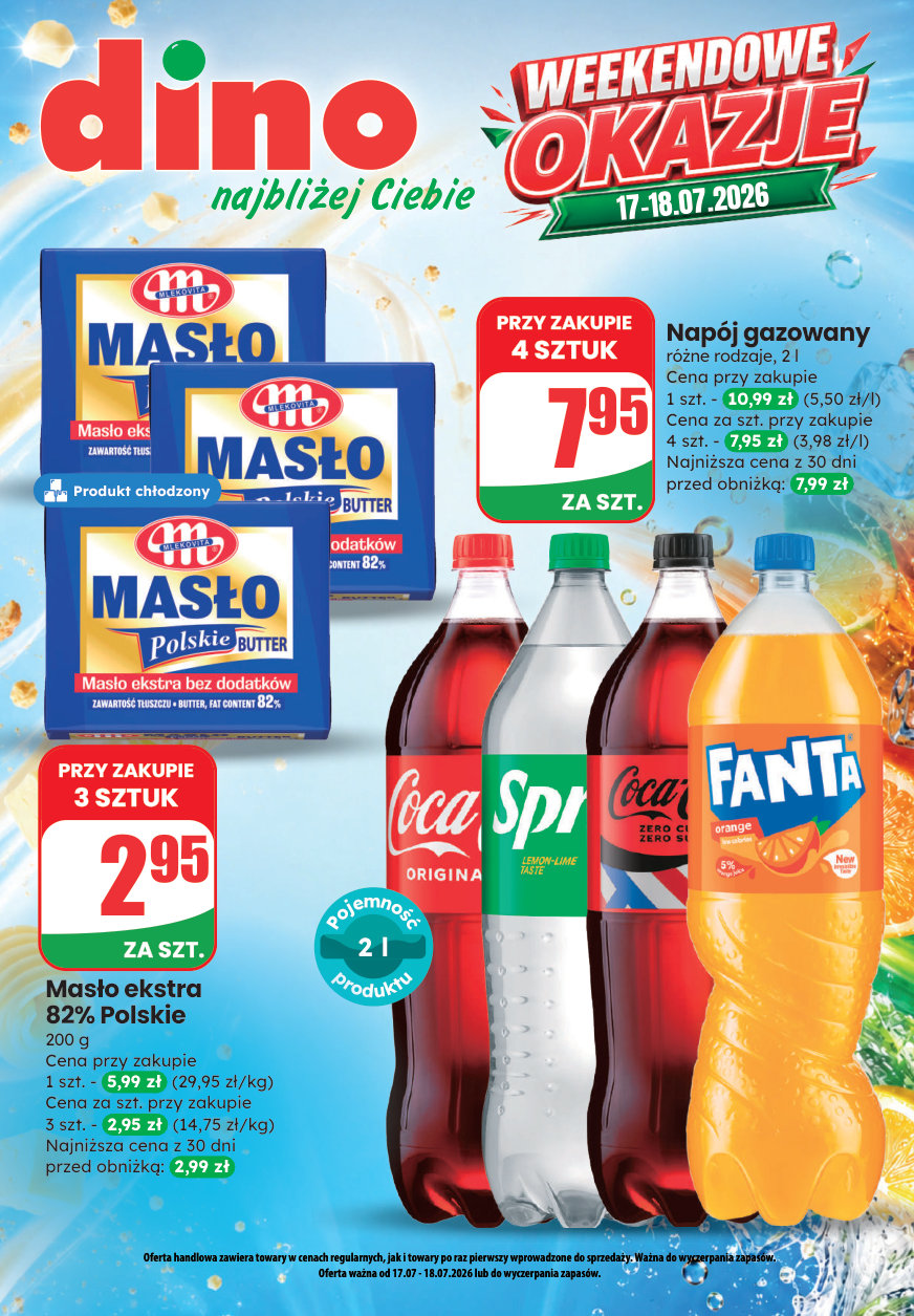 Dino gazetka promocyjna 17.07-18.07.2026 — strona 1 z 8