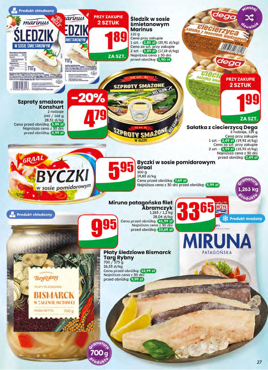 sałatka z ciecierzycą