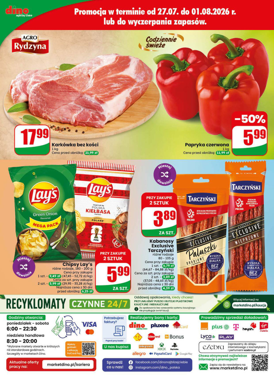 Dino gazetka promocyjna 29.07-04.08.2026 — strona 73 z 73