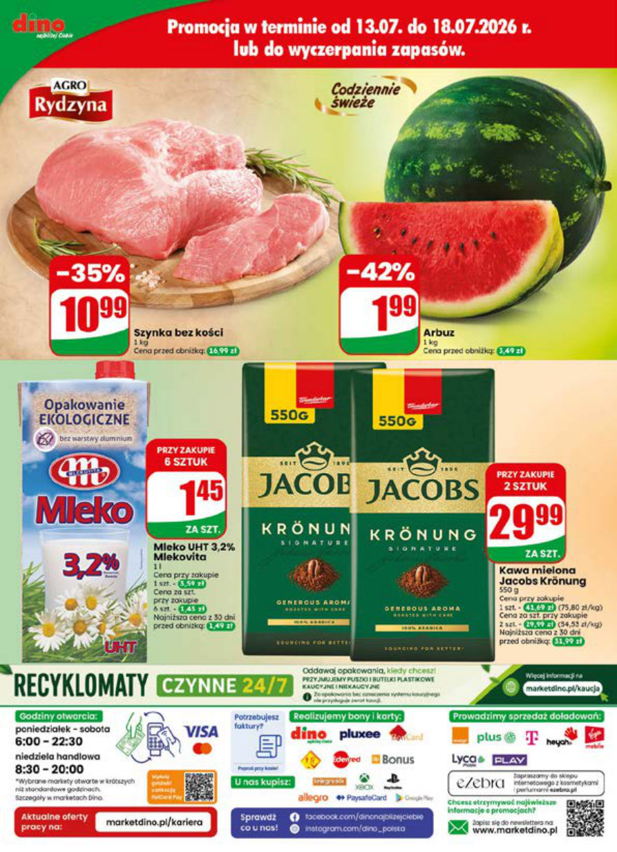 Dino gazetka promocyjna 15.07-21.07.2026 — strona 76 z 76