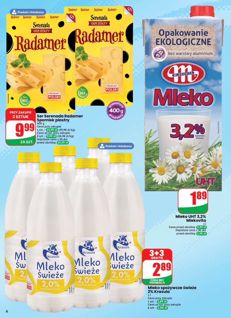 mleko spożywcze świeże 3,2%