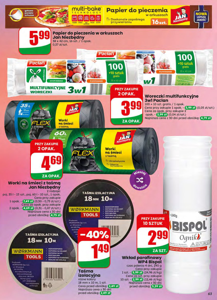 Dino gazetka promocyjna 19.08-25.08.2026 — strona 63 z 77