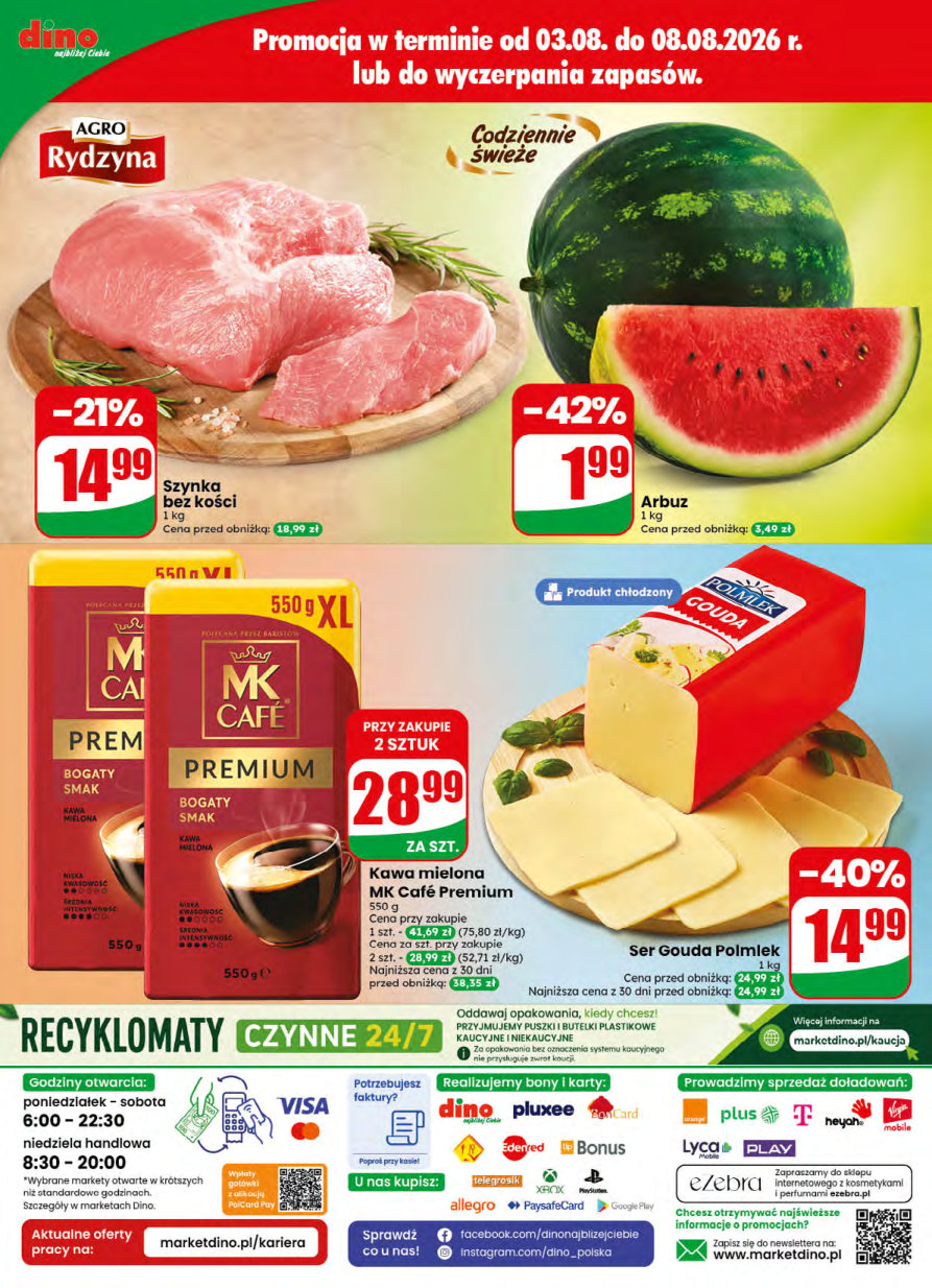 Dino gazetka promocyjna 05.08-11.08.2026 — strona 68 z 68