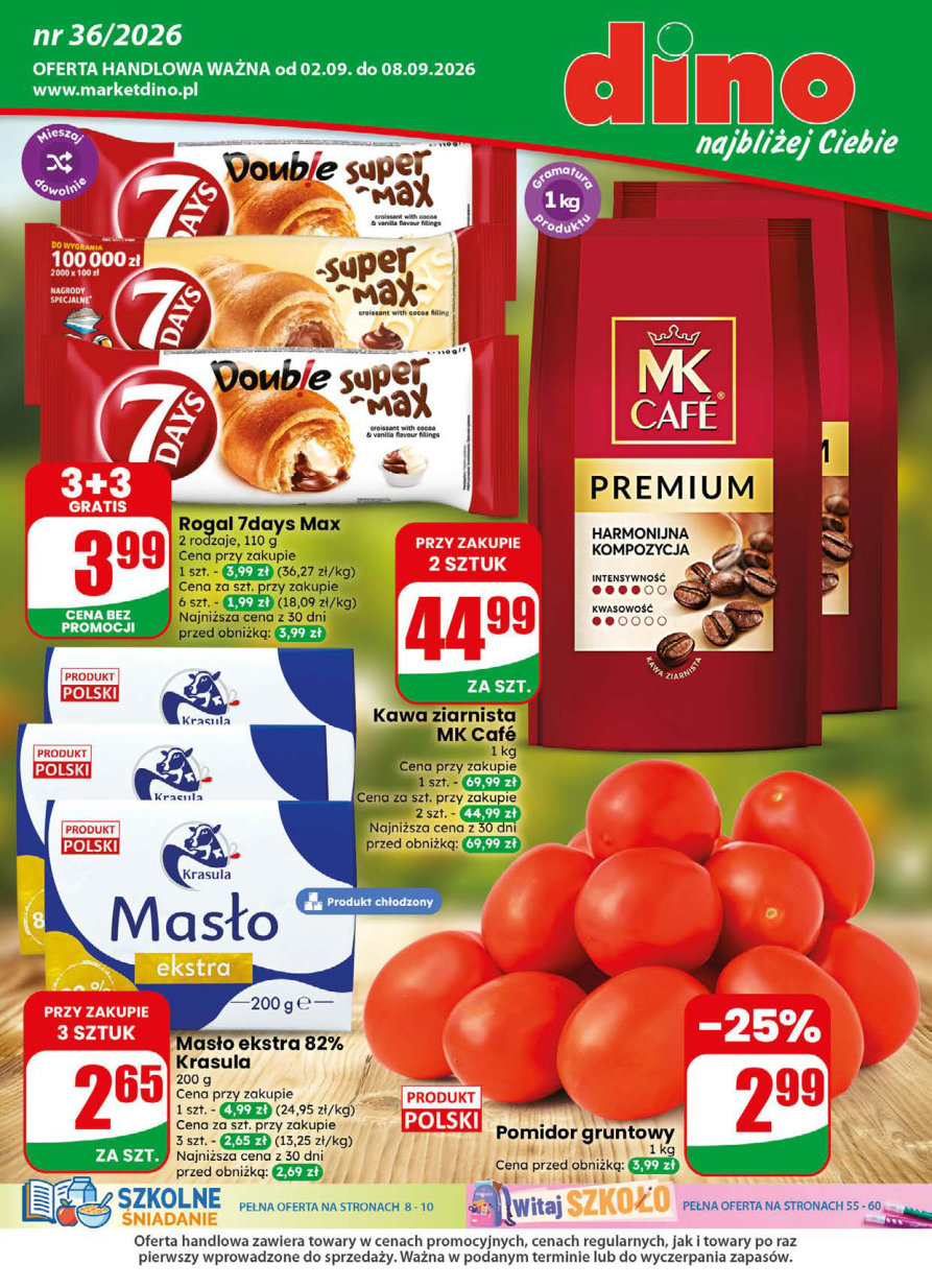 Dino gazetka promocyjna 02.09-08.09.2026 — strona 1 z 80