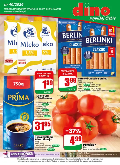 Dino gazetka promocyjna 30.09-06.10.2026 — strona 1 z 78