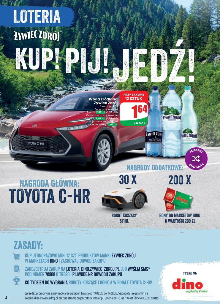 Dino gazetka promocyjna 09.09-15.09.2026 — strona 2 z 84