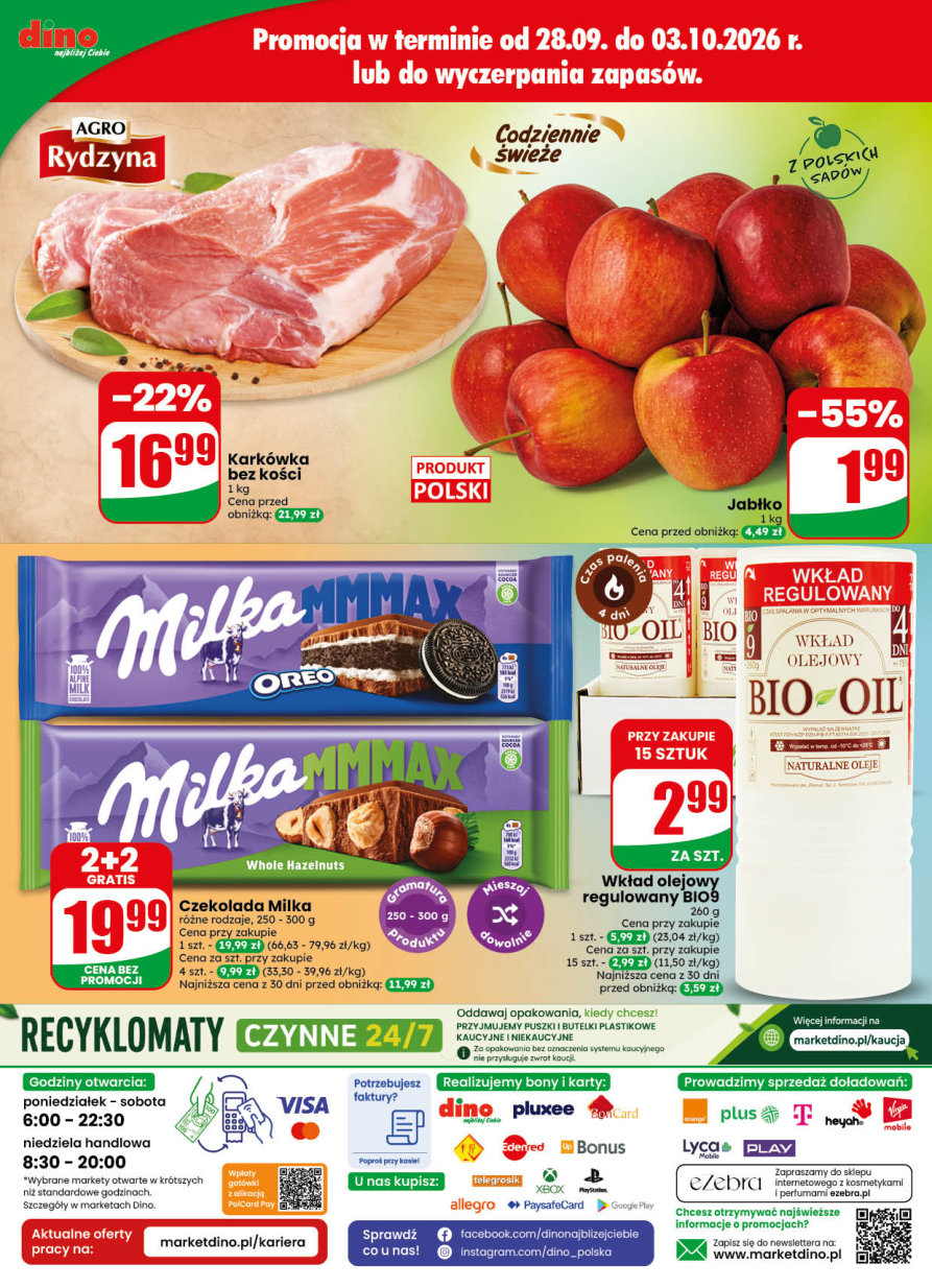 Dino gazetka promocyjna 30.09-06.10.2026 — strona 78 z 78