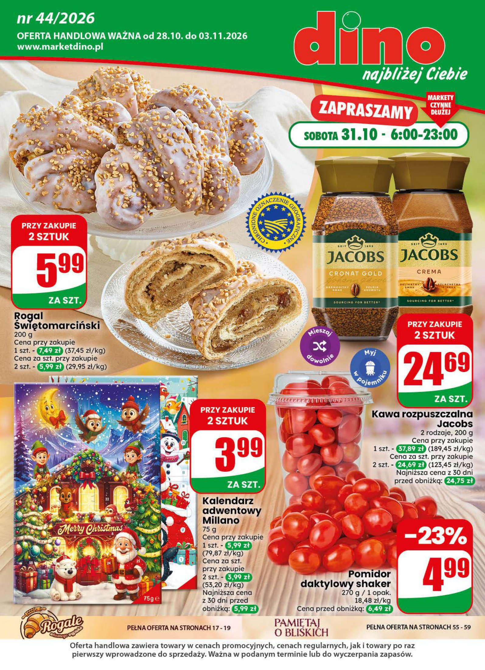 Dino gazetka promocyjna 28.10-03.11.2026 — strona 1 z 75