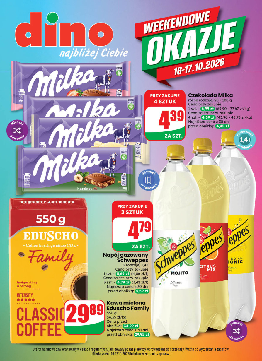 Dino gazetka promocyjna 16.10-17.10.2026 — strona 1 z 7