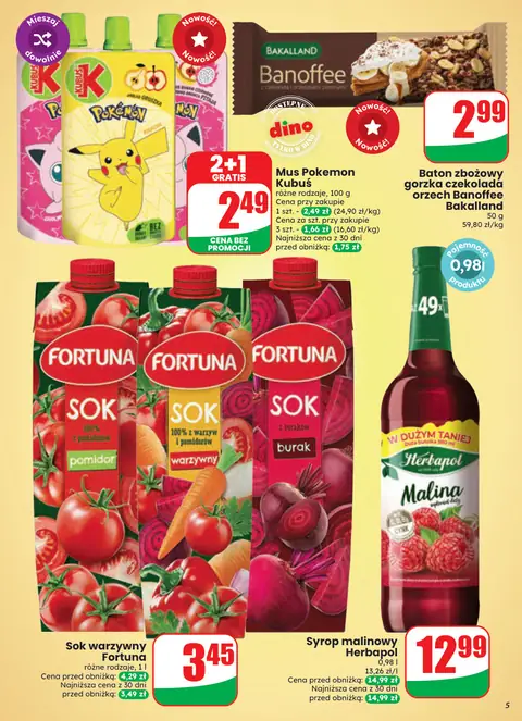 Dino gazetka promocyjna 07.10-13.10.2026 — strona 5 z 80