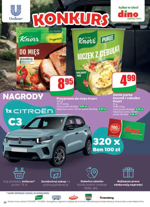 Dino gazetka promocyjna 21.10-27.10.2026 — strona 28 z 86