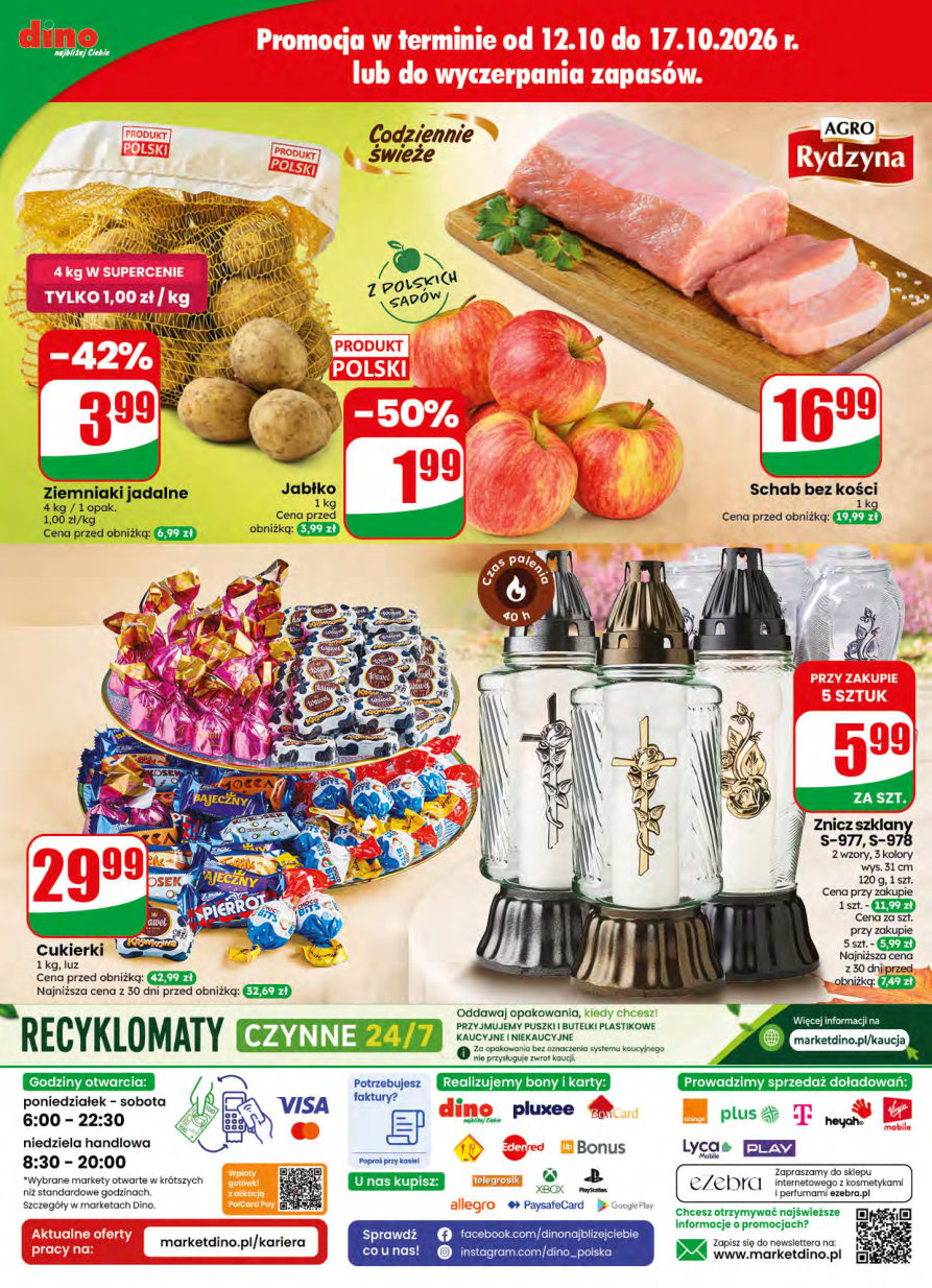 Dino gazetka promocyjna 14.10-20.10.2026 — strona 75 z 75
