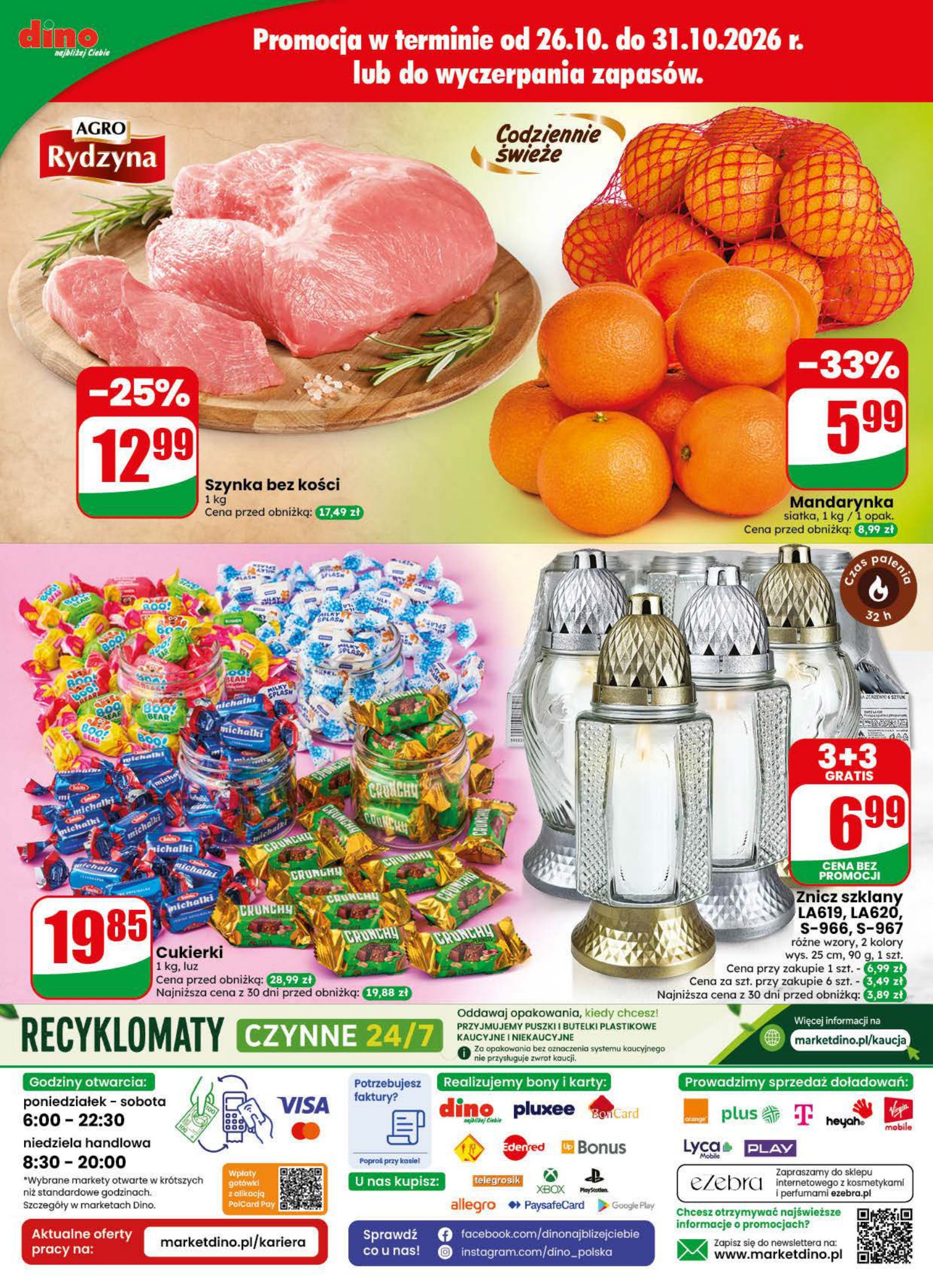 Dino gazetka promocyjna 28.10-03.11.2026 — strona 75 z 75