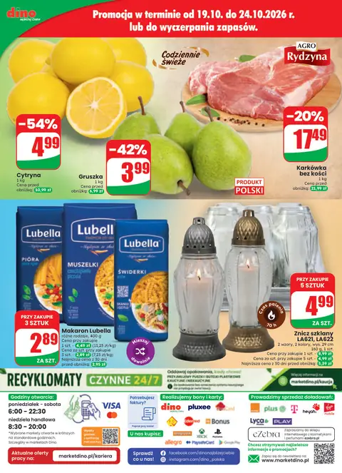 Dino gazetka promocyjna 21.10-27.10.2026 — strona 91 z 86