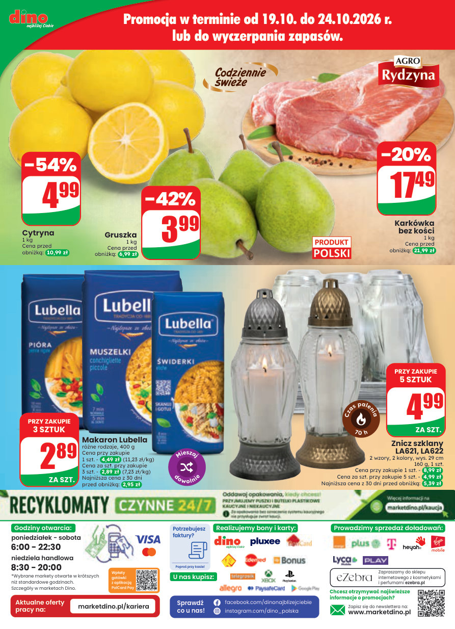 Dino gazetka promocyjna 21.10-27.10.2026 — strona 91 z 91