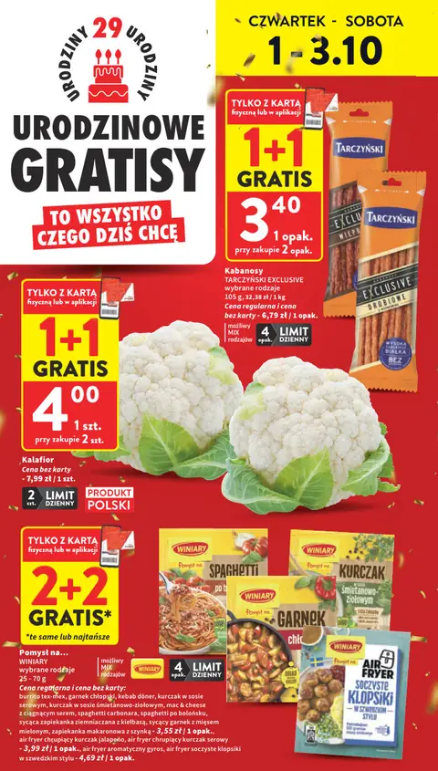 Intermarché — Gazetka promocyjna (1-7.10) — okładka