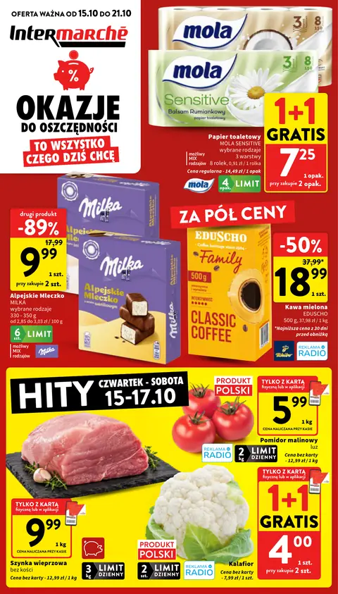 Intermarché gazetka promocyjna 15.10-21.10.2026 — strona 1