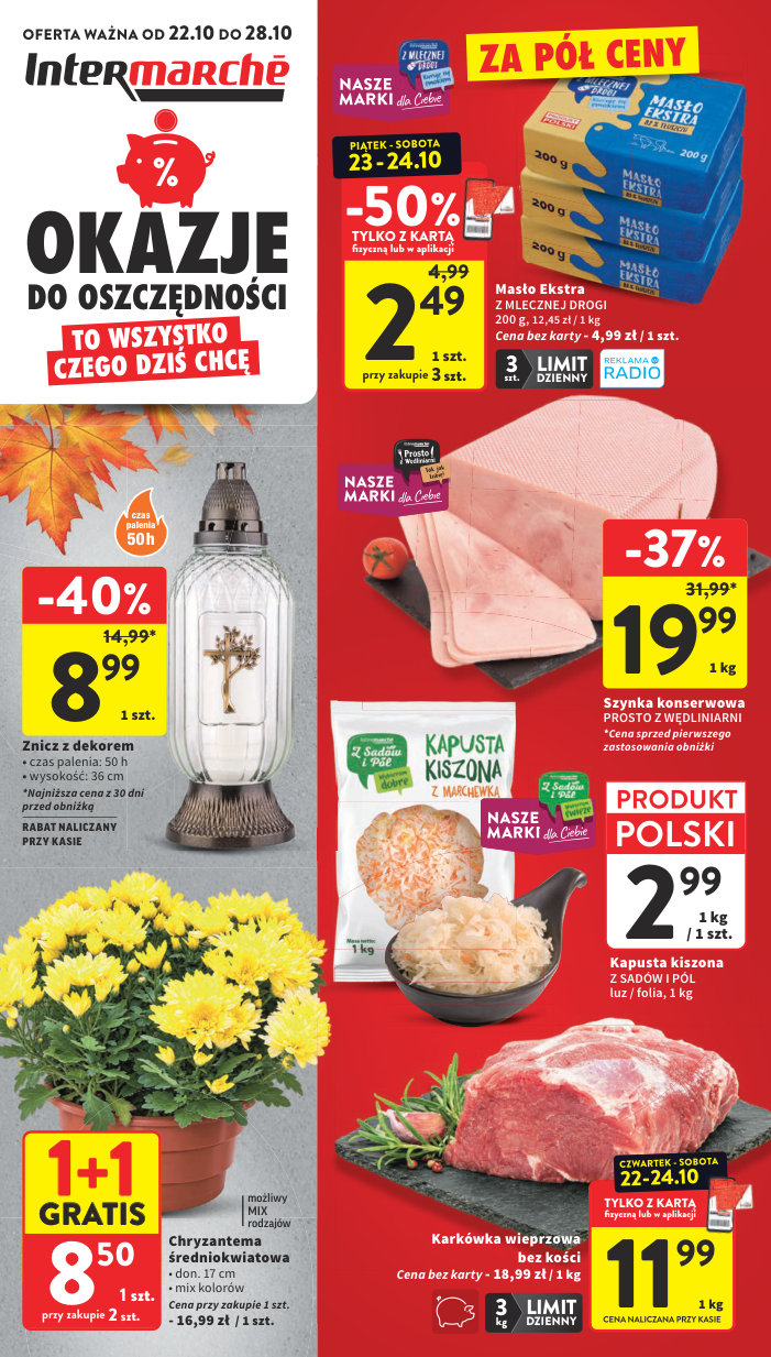 Intermarché gazetka promocyjna 22.10-28.10.2026 — strona 1 z 40