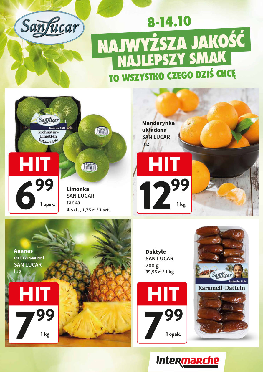 Intermarché gazetka promocyjna 08.10-14.10.2026 — strona 1 z 1