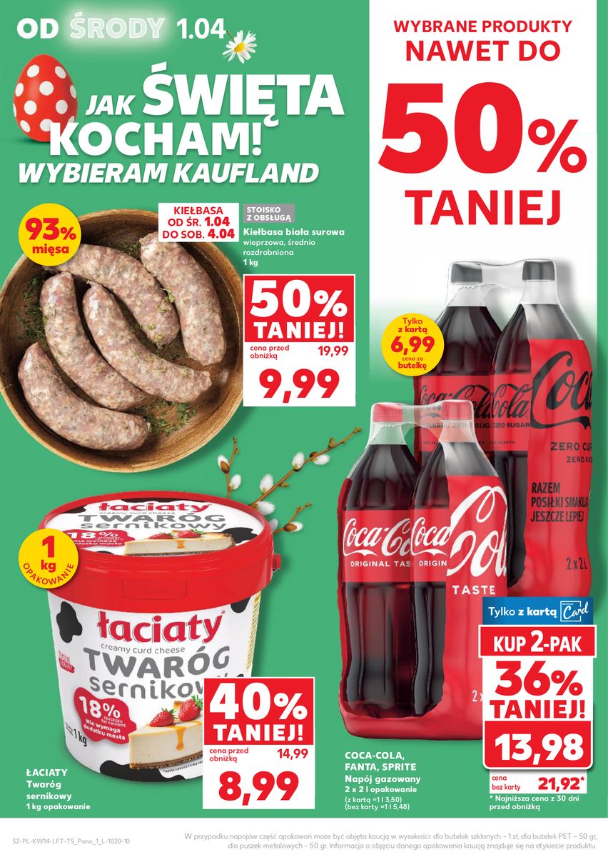 Kaufland gazetka promocyjna 01.04-08.04.2026 — strona 2 z 66
